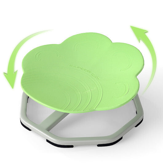 Kids Sensory Swivel Chair Cat Claw 360 Spinning Chair with Non-Slip Metal Base-Green LuxuryLifeWay Online Store