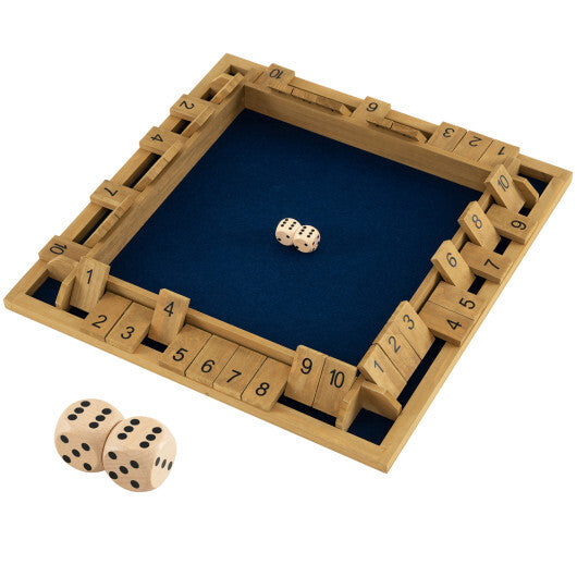24 Inch Extra-Large Shut The Box Game for 2-4 Players LuxuryLifeWay Online Store