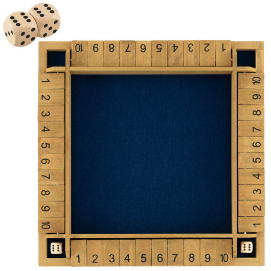 24 Inch Extra-Large Shut The Box Game for 2-4 Players LuxuryLifeWay Online Store