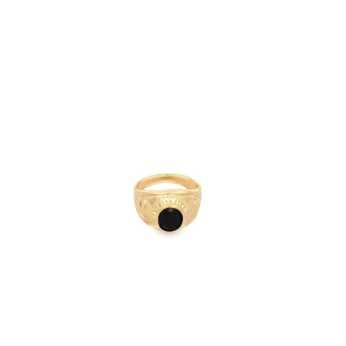 Thick Ring Band With Stone (D89) LuxuryLifeWay Online Store