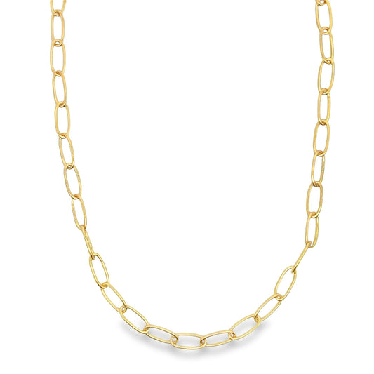 6mm Wide Slim Dainty Paperclip Chain (F151/I388) LuxuryLifeWay Online Store