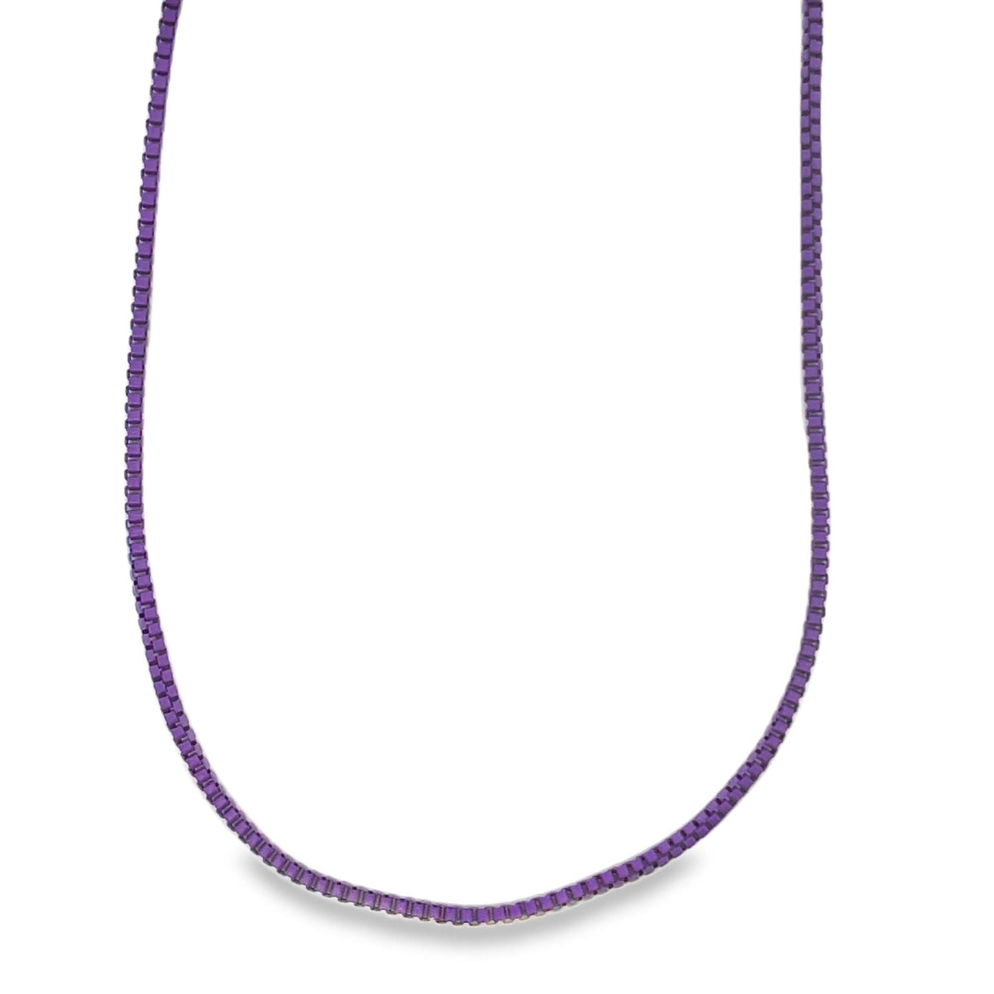 1mm Colorful Enamel Box Chains (G203-204) LuxuryLifeWay Online Store
