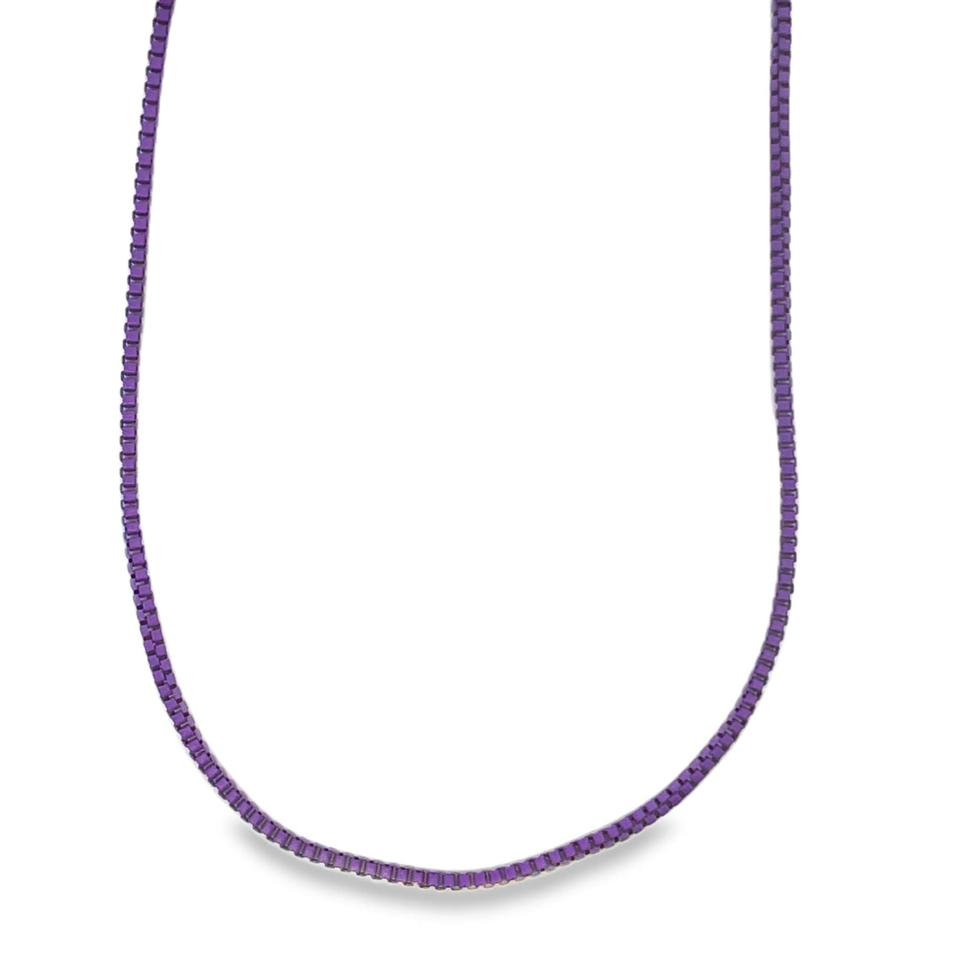 1mm Colorful Enamel Box Chains (G203-204) LuxuryLifeWay Online Store