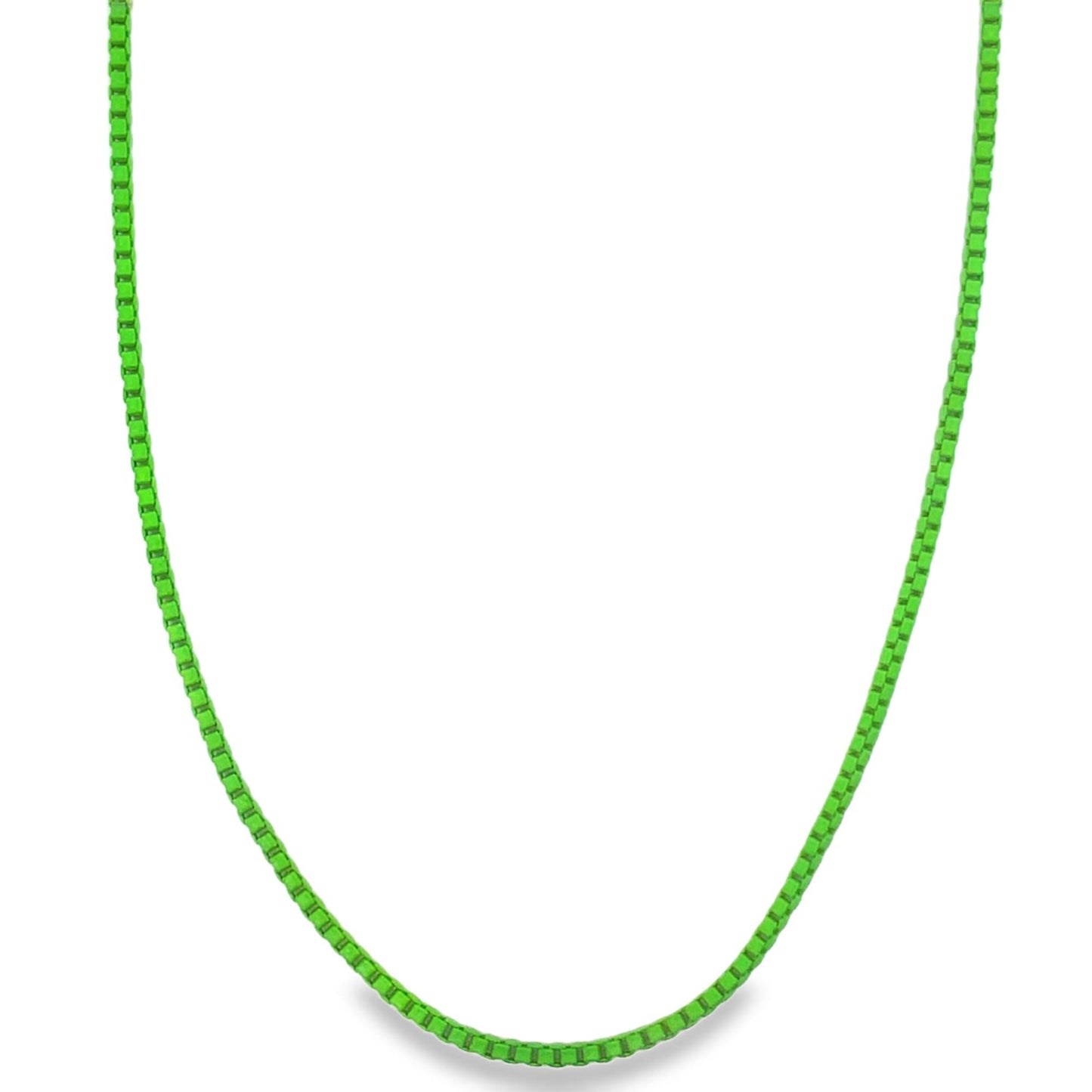 1mm Colorful Enamel Box Chains (G203-204) LuxuryLifeWay Online Store