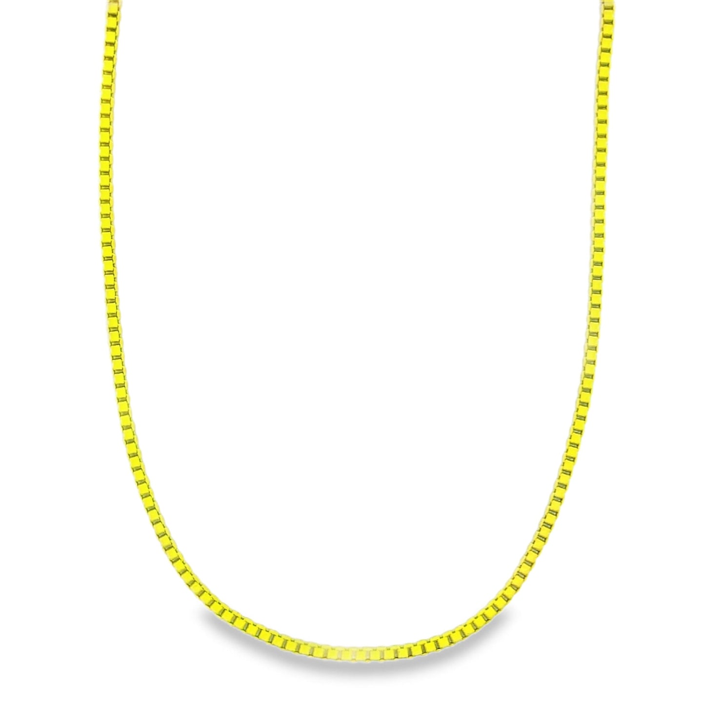 1mm Colorful Enamel Box Chains (G203-204) LuxuryLifeWay Online Store