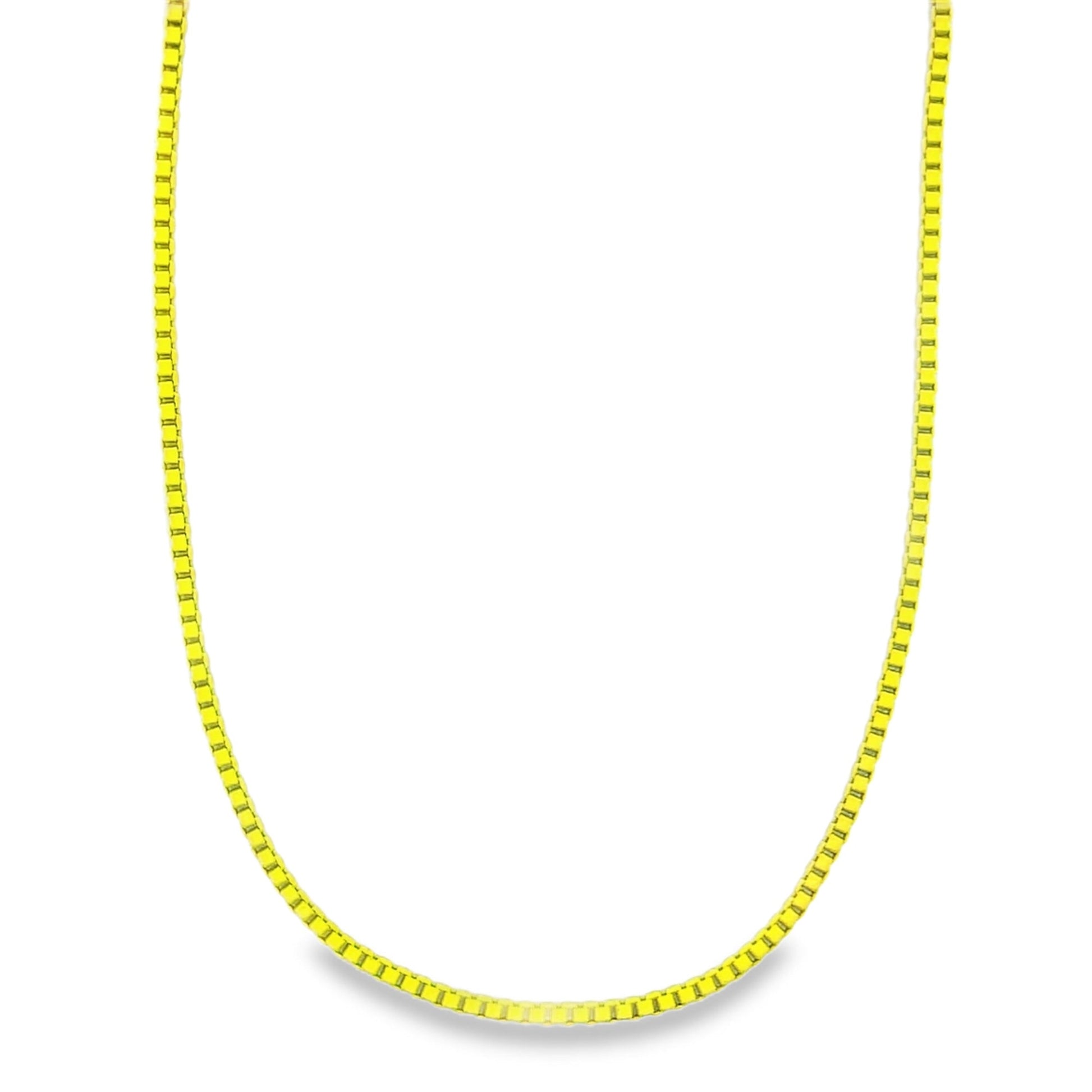 1mm Colorful Enamel Box Chains (G203-204) LuxuryLifeWay Online Store