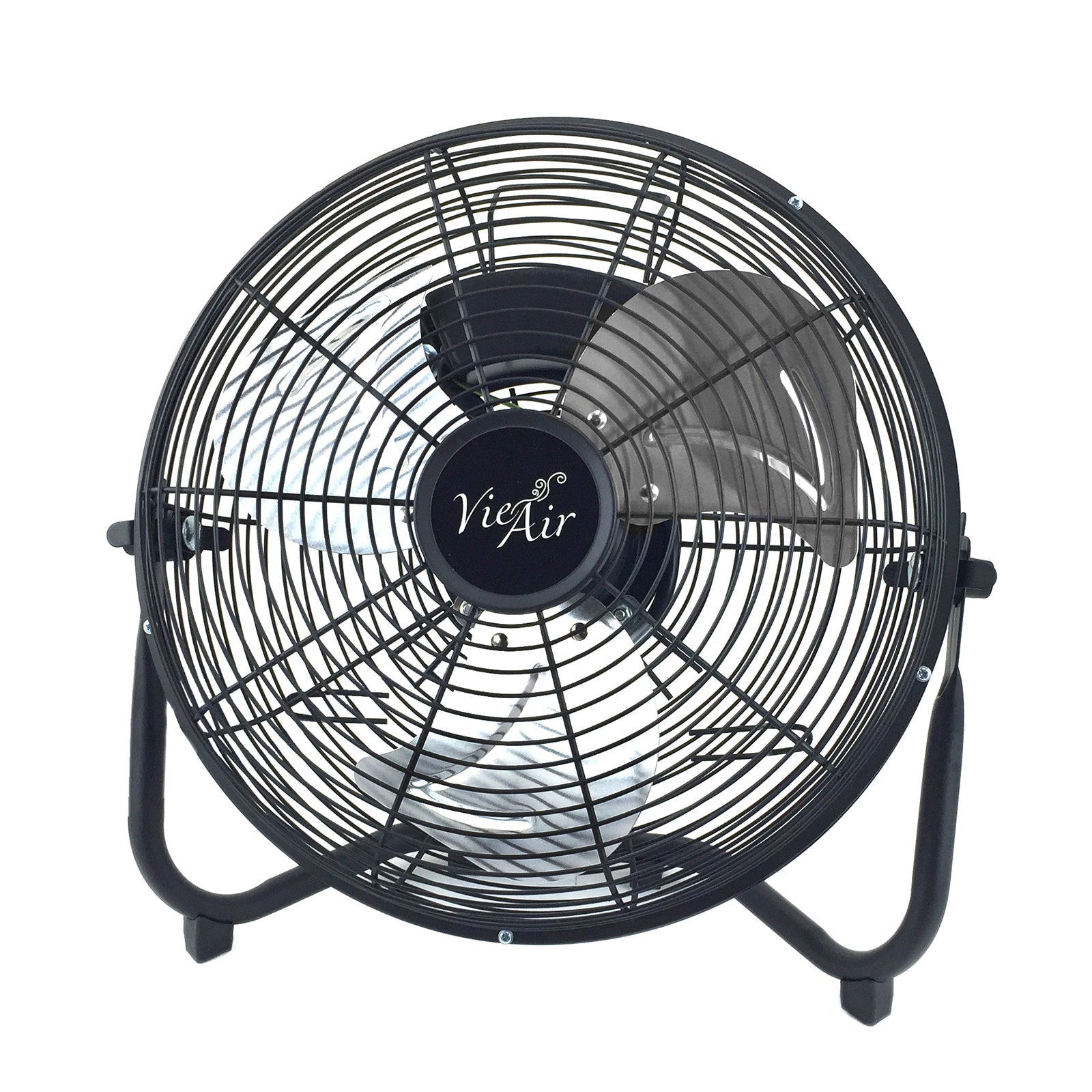 Vie Air 12 Inch High Velocity All Metal Tilting 3 Speed Floor Fan LuxuryLifeWay Online Store