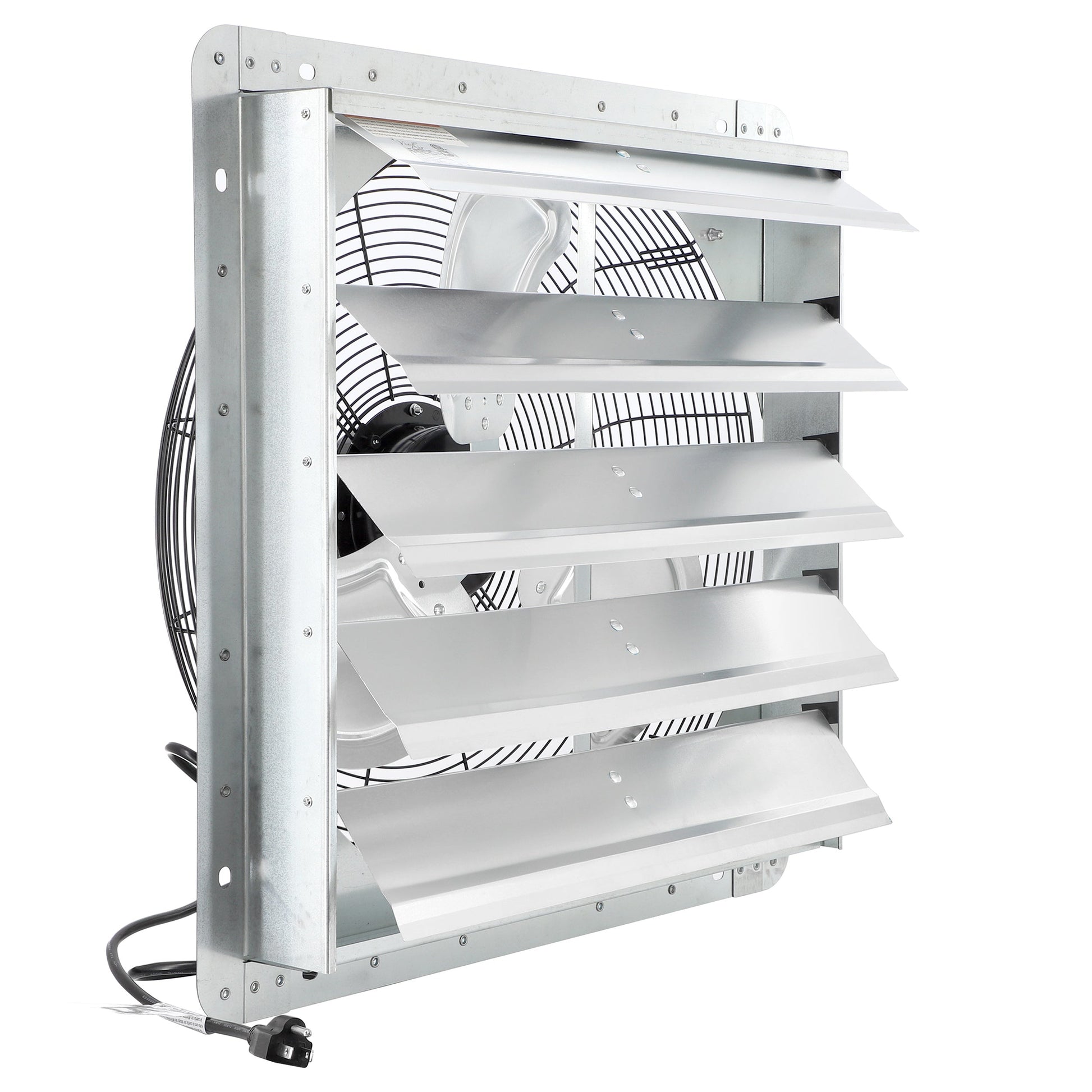 Vie Air 20 Inch Shutter Exhaust Fan with Power Cord LuxuryLifeWay Online Store