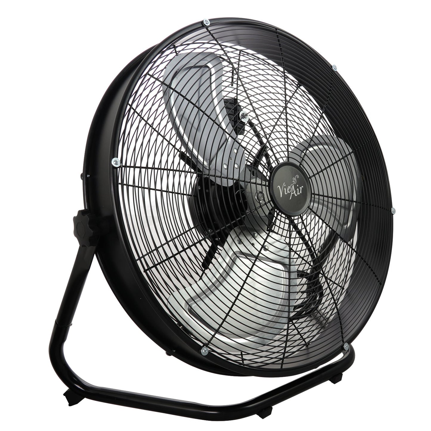 Vie Air 20 Inch 3 Speed Motor Metal Floor Drum Fan in Black LuxuryLifeWay Online Store