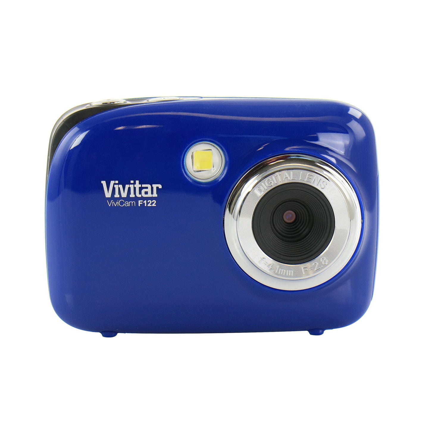 Vivitar ViviCam F122 14.1 Mega Pixels Digital Camera with 1.8 Inch LCD Screen in Blue LuxuryLifeWay Online Store