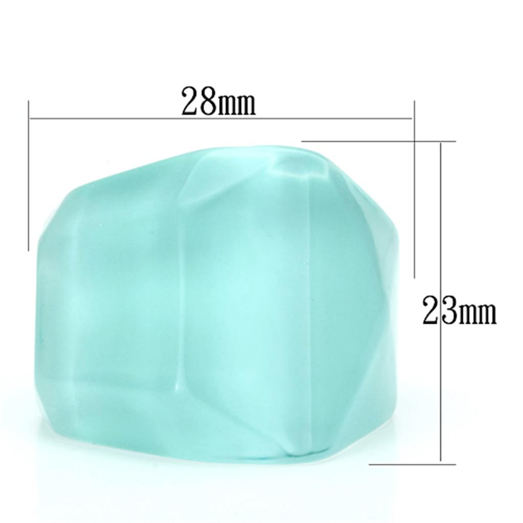 VL095 -  Resin Ring with No Stone LuxuryLifeWay Online Store