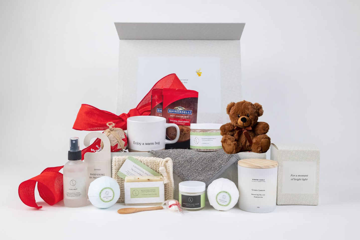 Sending MOM a BIG hug Luxury Gift Spa Set - Full on Pampering for Mother's day LuxuryLifeWay Online Store