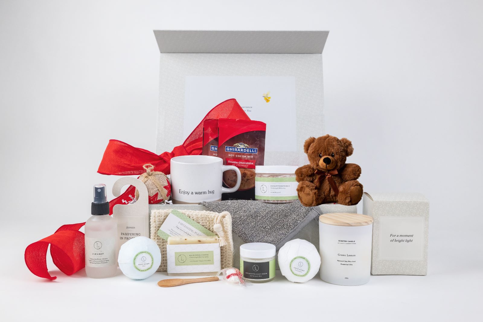Sending MOM a BIG hug Luxury Gift Spa Set - Full on Pampering for Mother's day LuxuryLifeWay Online Store