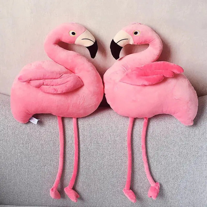 Flamingo Plush Toy - Cute Doll Decor and Pillow