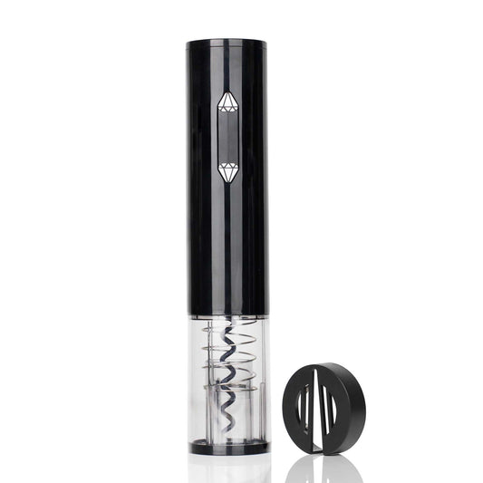 Brentwood Portable Electric Wine Bottle Opener with Foil Cutter in Black LuxuryLifeWay Online Store