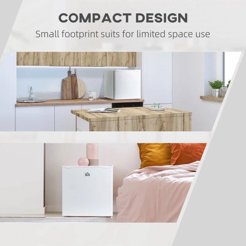 Compact Countertop Upright Mini Freezer 1.1 Cu.Ft, White LuxuryLifeWay Online Store