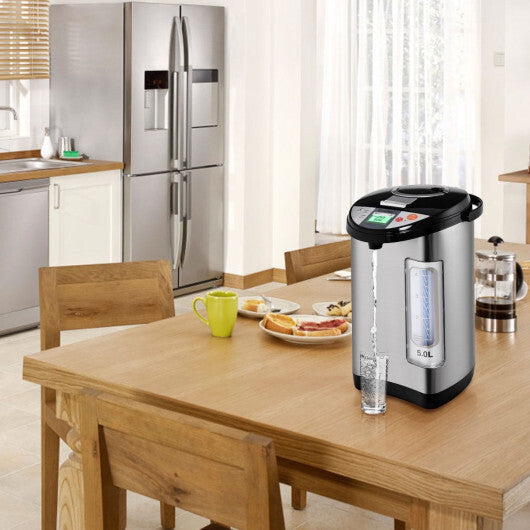 Costway 5-Liter LCD Water Boiler and Warmer Electric Hot Pot Kettle Hot Water Dispenser LuxuryLifeWay Online Store