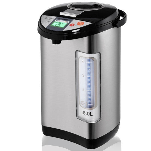 Costway 5-Liter LCD Water Boiler and Warmer Electric Hot Pot Kettle Hot Water Dispenser LuxuryLifeWay Online Store