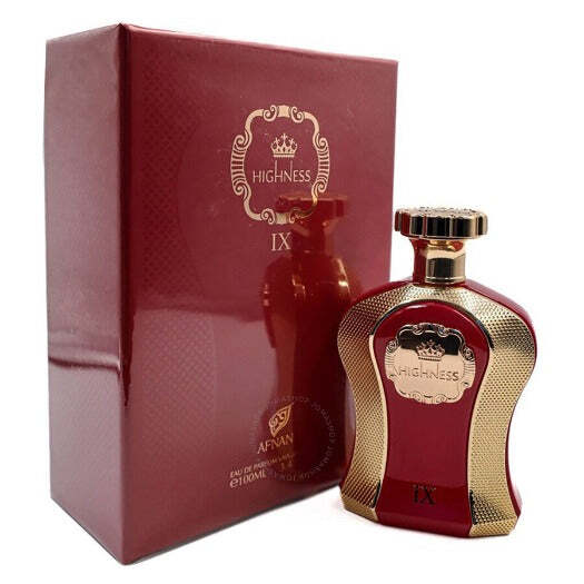 Afnan Highness IX Maroon Eau De Parfum LuxuryLifeWay Online Store