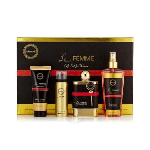 Armaf Le Femme 4 Piece Gift Set LuxuryLifeWay Online Store