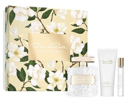 Oscar De La Renta Bella Blanca 3 Piece Gift Set LuxuryLifeWay Online Store