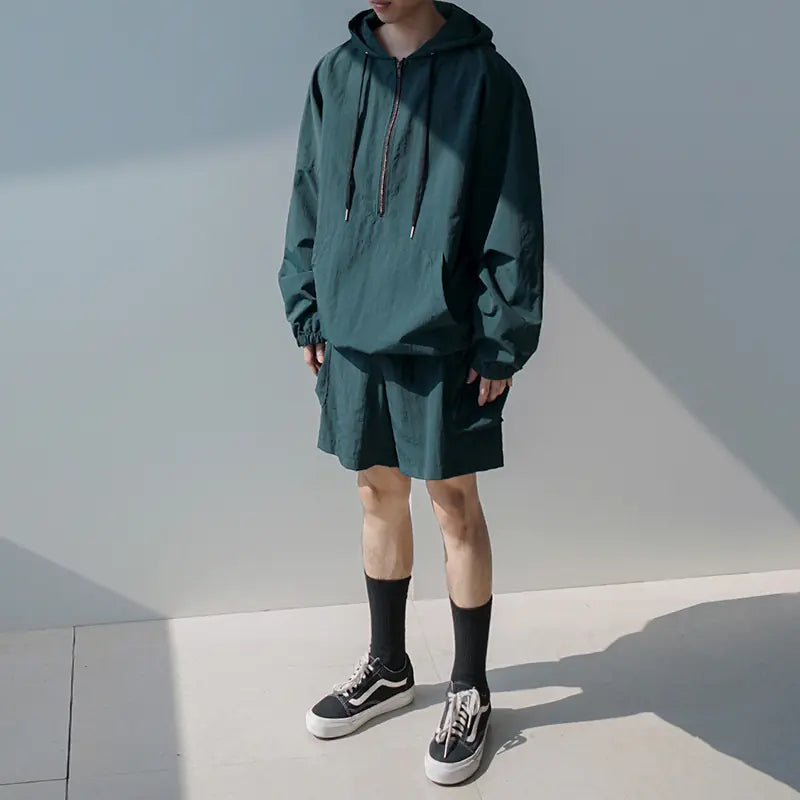 Men's Trendy Hooded Jacket Casual Sportswear Sweater