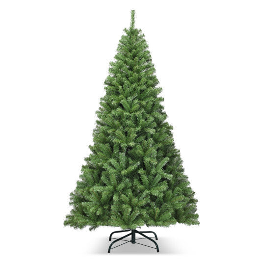 Costway PVC Artificial Christmas Tree Premium Hinged-6 ft LuxuryLifeWay Online Store