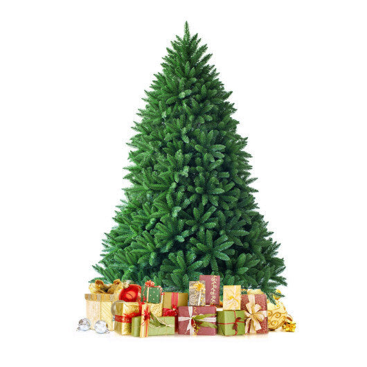 Costway 5 Feet Artificial Fir Christmas Tree with 600 Branch Tips LuxuryLifeWay Online Store