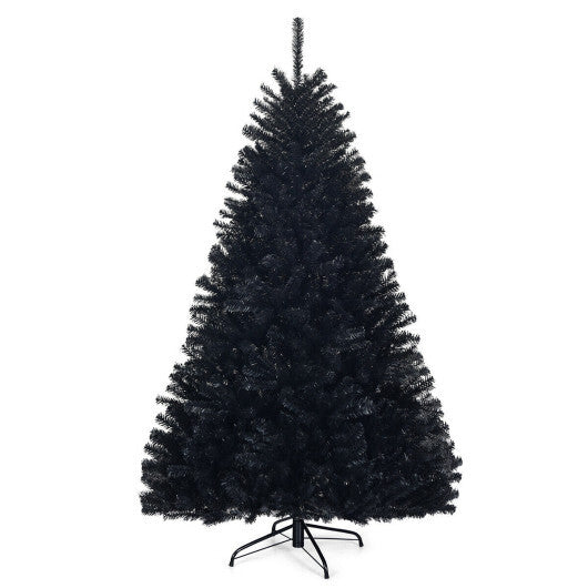 Costway 6 Feet Hinged Artificial Halloween Christmas Tree LuxuryLifeWay Online Store