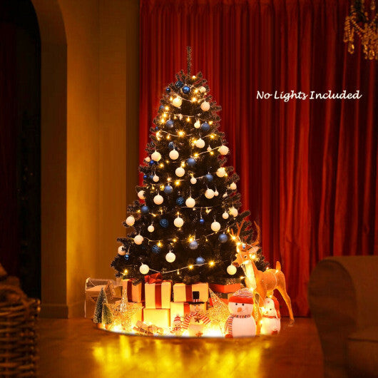 Costway 6 Feet Hinged Artificial Halloween Christmas Tree LuxuryLifeWay Online Store