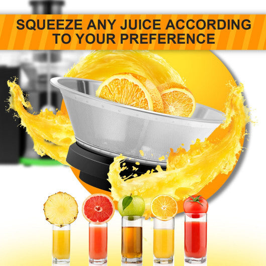 Costway 2 Speed Wide Mouth Fruit and Vegetable Centrifugal Electric Juicer LuxuryLifeWay Online Store