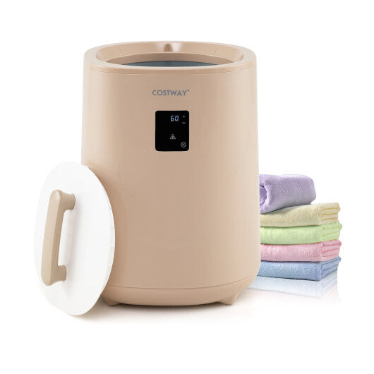 Costway 18L Large Towel Warmer with LED Display and Auto Shut off Coffee LuxuryLifeWay Online Store