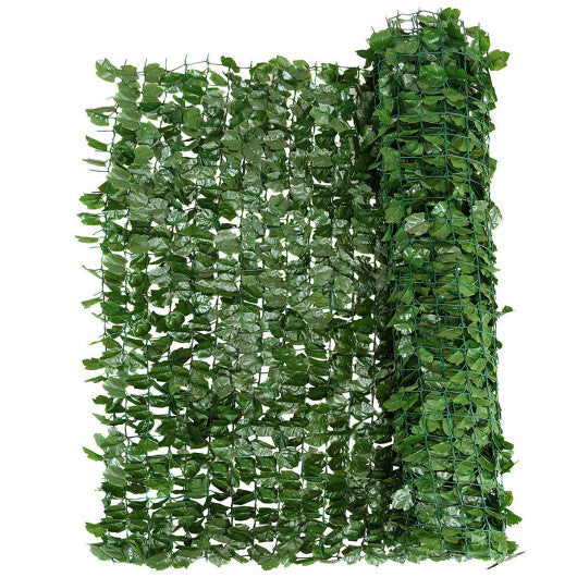 Costway Faux Ivy Leaf Decorative Privacy Fence 59 x 118 Inch LuxuryLifeWay Online Store
