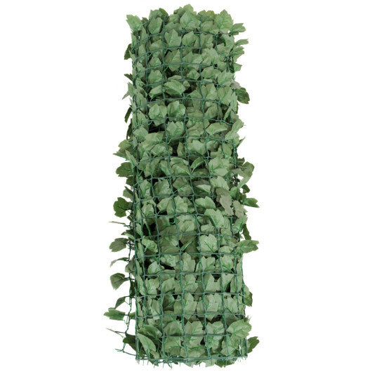 Costway Faux Ivy Leaf Decorative Privacy Fence 59 x 118 Inch LuxuryLifeWay Online Store