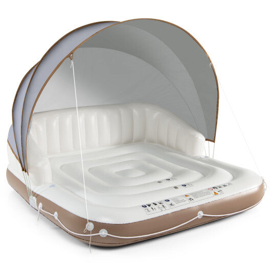 Costway Inflatable Pool Float Lounge Swimming Raft LuxuryLifeWay Online Store