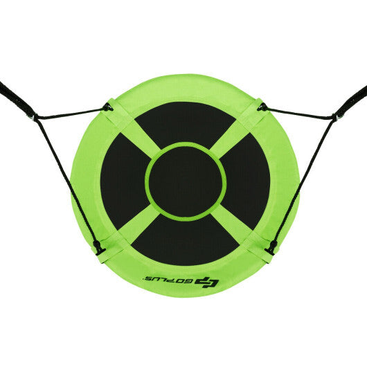 Costway 40" Flying Saucer Tree Swing Indoor Outdoor Play Set Swing for Kids Green LuxuryLifeWay Online Store