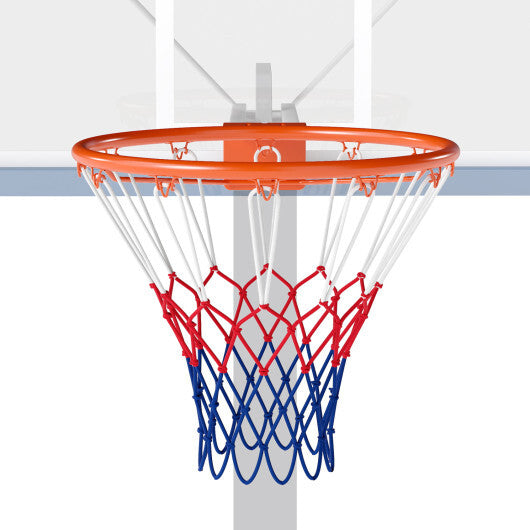 Costway 18" Basketball Rim Heavy Duty Wall Mounted Basketball Rim Goal Replacement-Orange LuxuryLifeWay Online Store