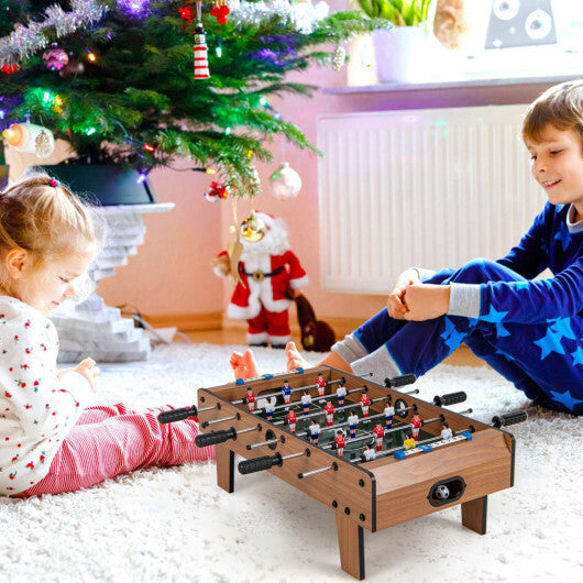 Costway 27 Inch Foosball Table Mini Tabletop Soccer Game LuxuryLifeWay Online Store