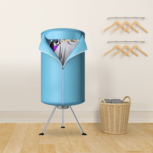 Costway Portable Ventless Laundry Clothes Dryer Folding Drying Machine Heater LuxuryLifeWay Online Store