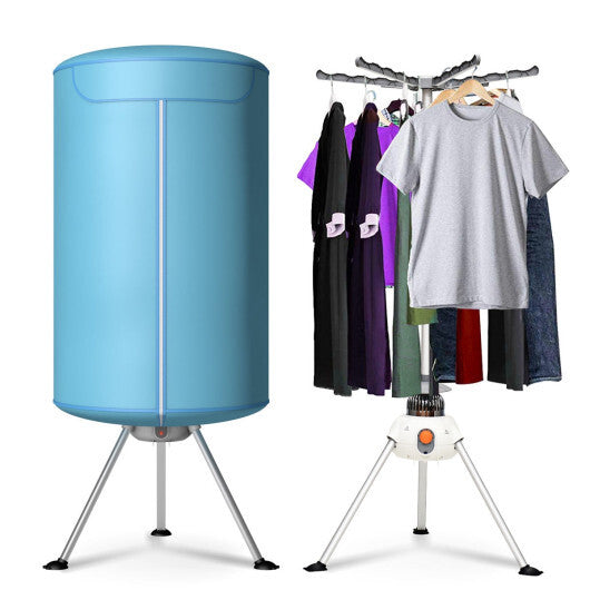Costway Portable Ventless Laundry Clothes Dryer Folding Drying Machine Heater LuxuryLifeWay Online Store