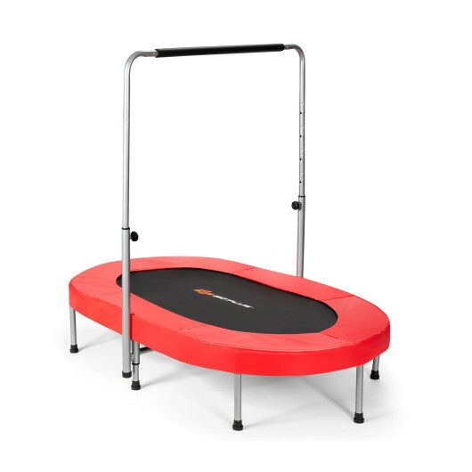 Costway 2-Person Foldable Mini Kids Fitness Rebounder Trampoline-Red LuxuryLifeWay Online Store