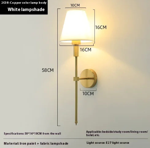 Wall Lamp Simple Modern Bedroom Bedside Lamp