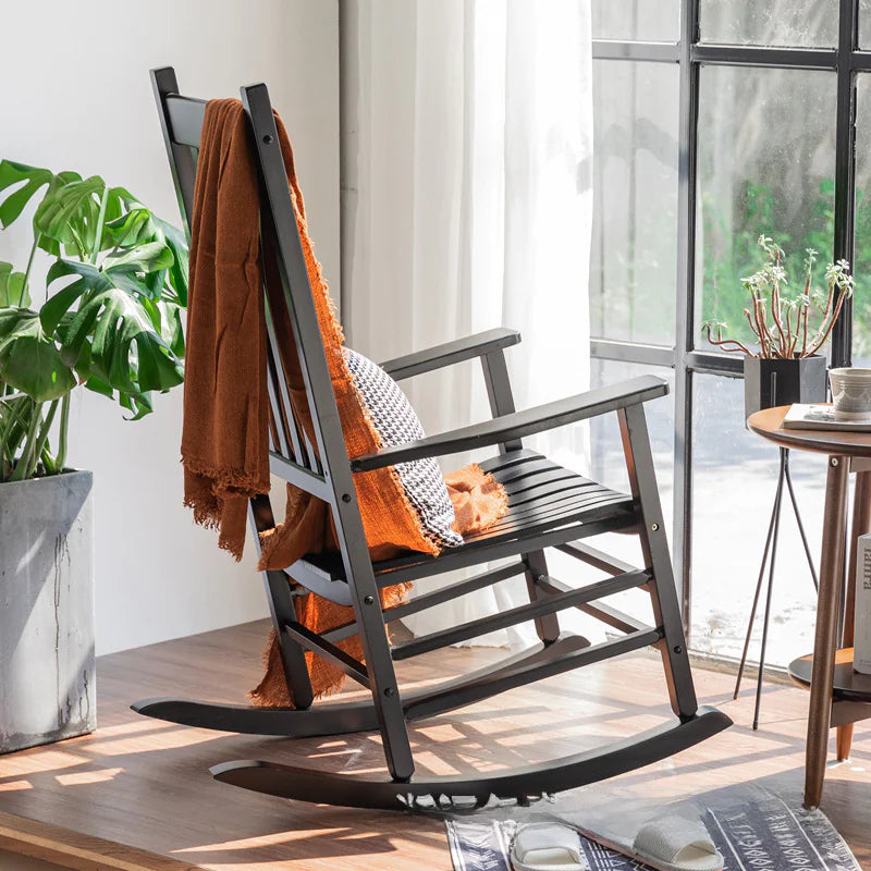 Outdoor Rocking Chair - Solid Wood American Style Best YouTube Store