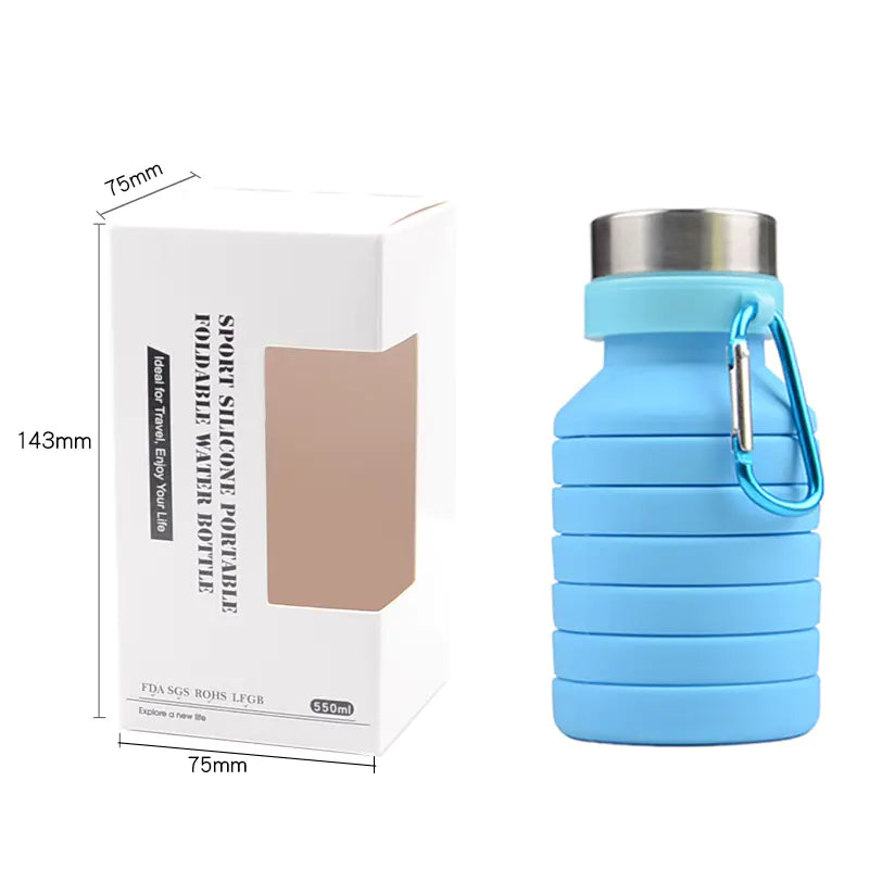 CompactHydrate Silicone Bottle