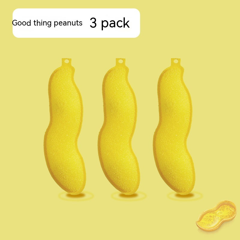 Japanese Imakara Household Kitchen Pea Sponge Bottle Wipe Cleaning Brush Artifact Sponge Wipe CJD2