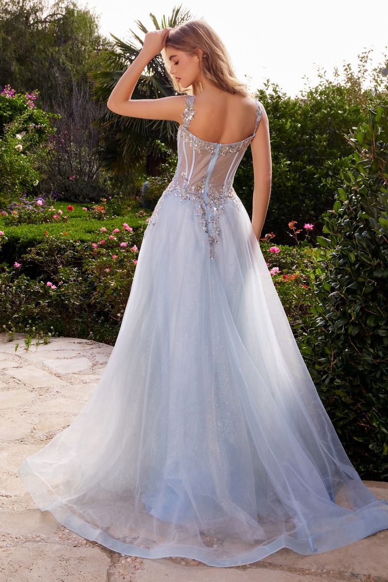 Embellished A-Line Tulle Ball Gown LuxuryLifeWay Online Store