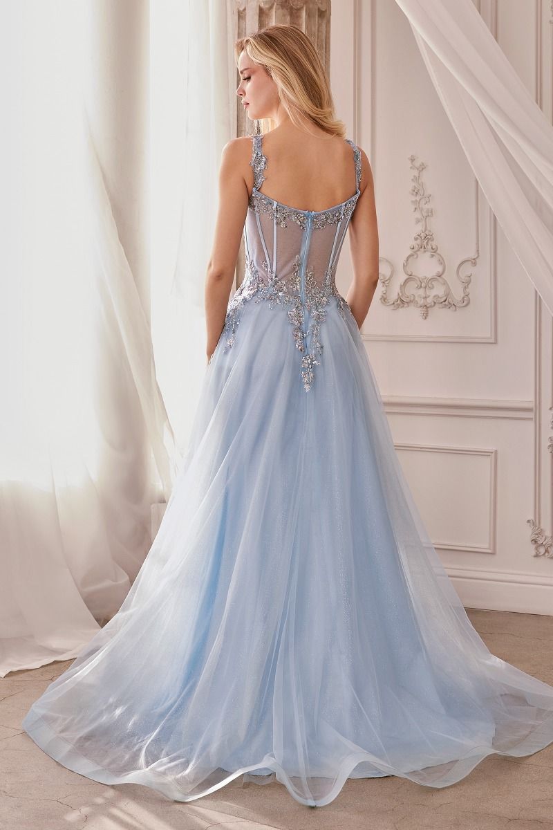 Embellished A-Line Tulle Ball Gown LuxuryLifeWay Online Store