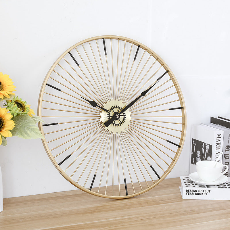 Nordic Creative Wall Clock European Luxury PearlNestDecor.com