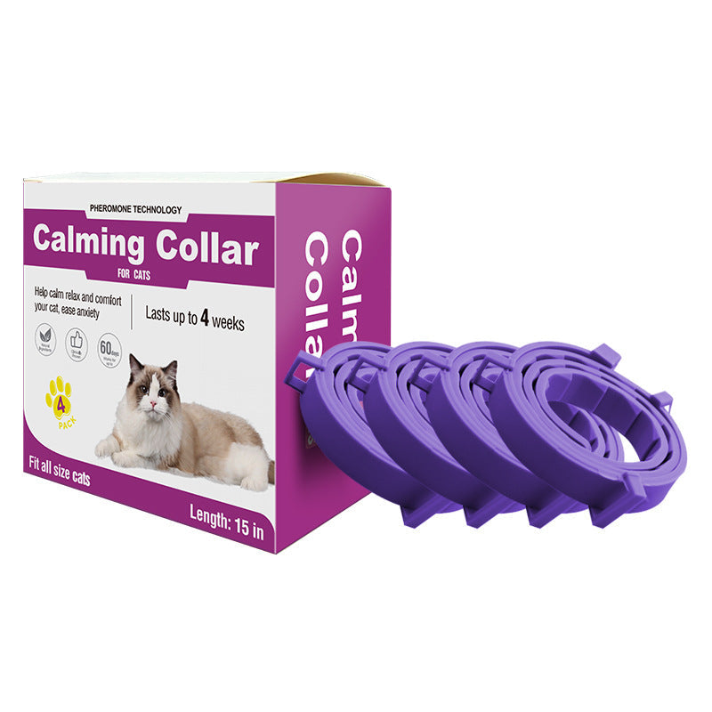 Soothing Collar Pet Supplies Cat And Dog Adjustable Pets Fashion