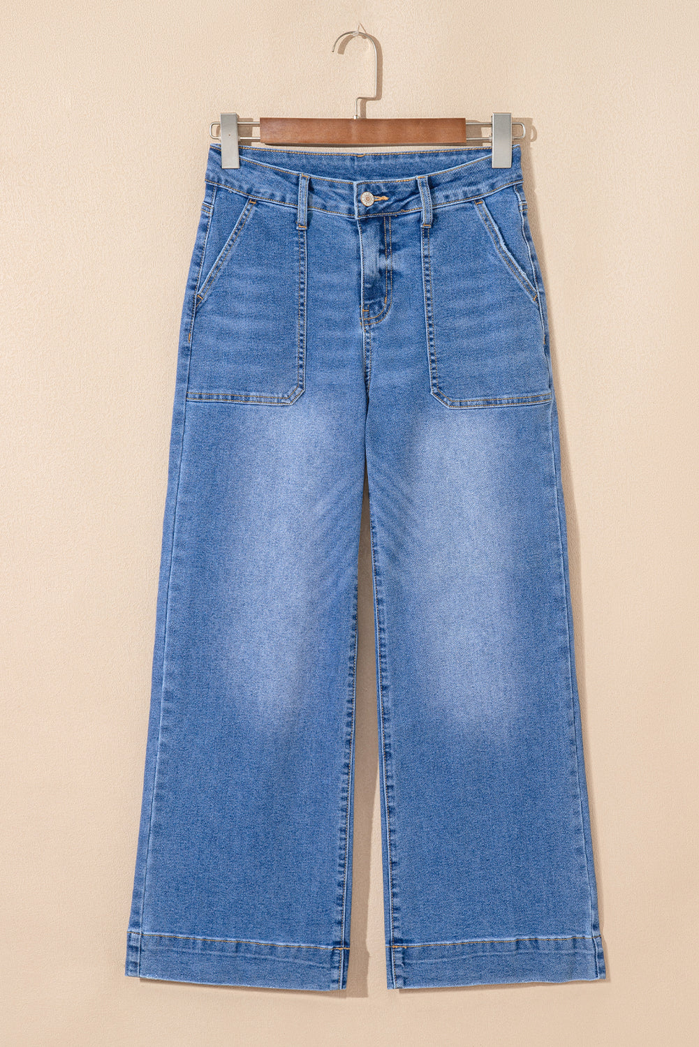 Courtney Cropped High Rise Wide Leg Jeans LuxuryLifeWay Online Store